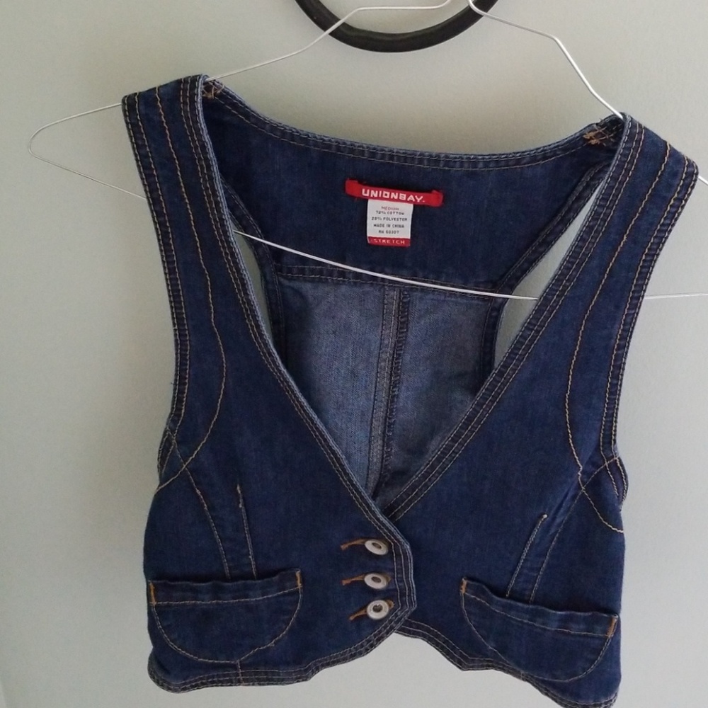 Denim vest